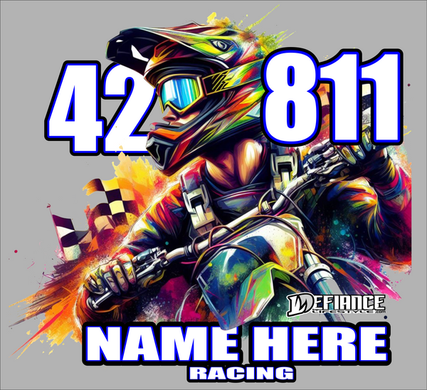 Personalized Race T-Shirt - FAMILY RACING - Attack Collection