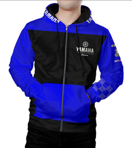 Yamaha team Cernic Zip-up Hooded Jacket