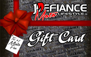 Gift Card - Defiance Lifestyle, Race Apparel - Casual to Custom