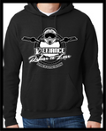 Racing HOODED Sweatshirt- BARS black Hoodie - DefianceLifestyle