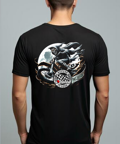 CHASING GHOSTS black Race Tee