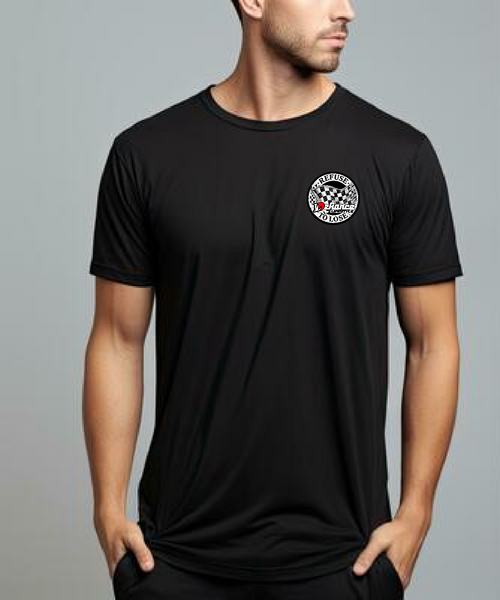 CHASING GHOSTS black Race Tee