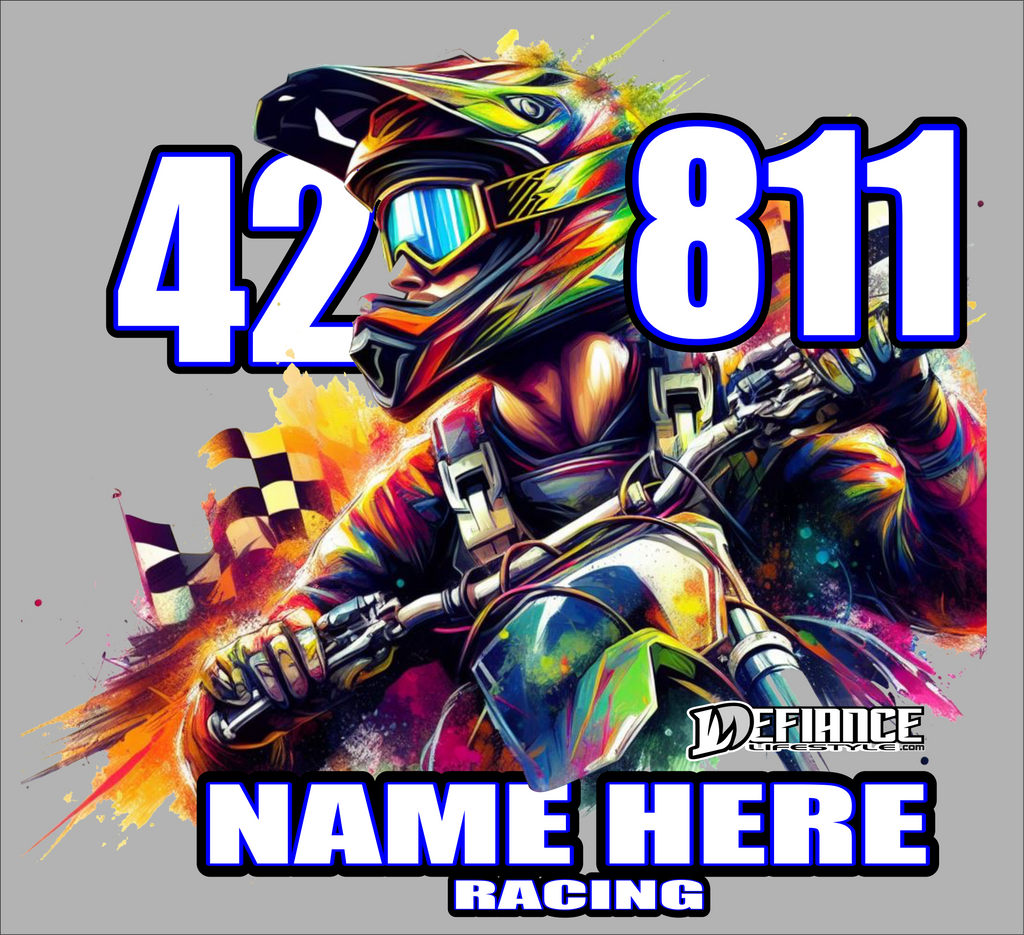 Personalized Race T-Shirt - FAMILY RACING - Attack Collection