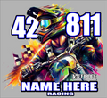 Personalized Race T-Shirt - FAMILY RACING - Attack Collection