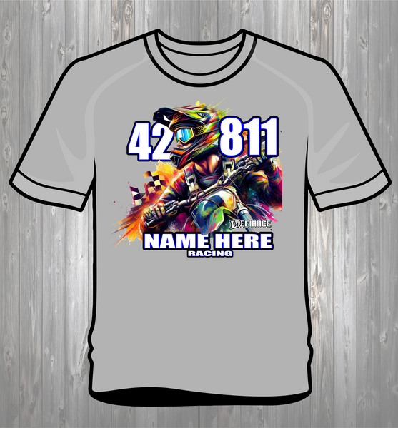 Personalized Race T-Shirt - FAMILY RACING - Attack Collection