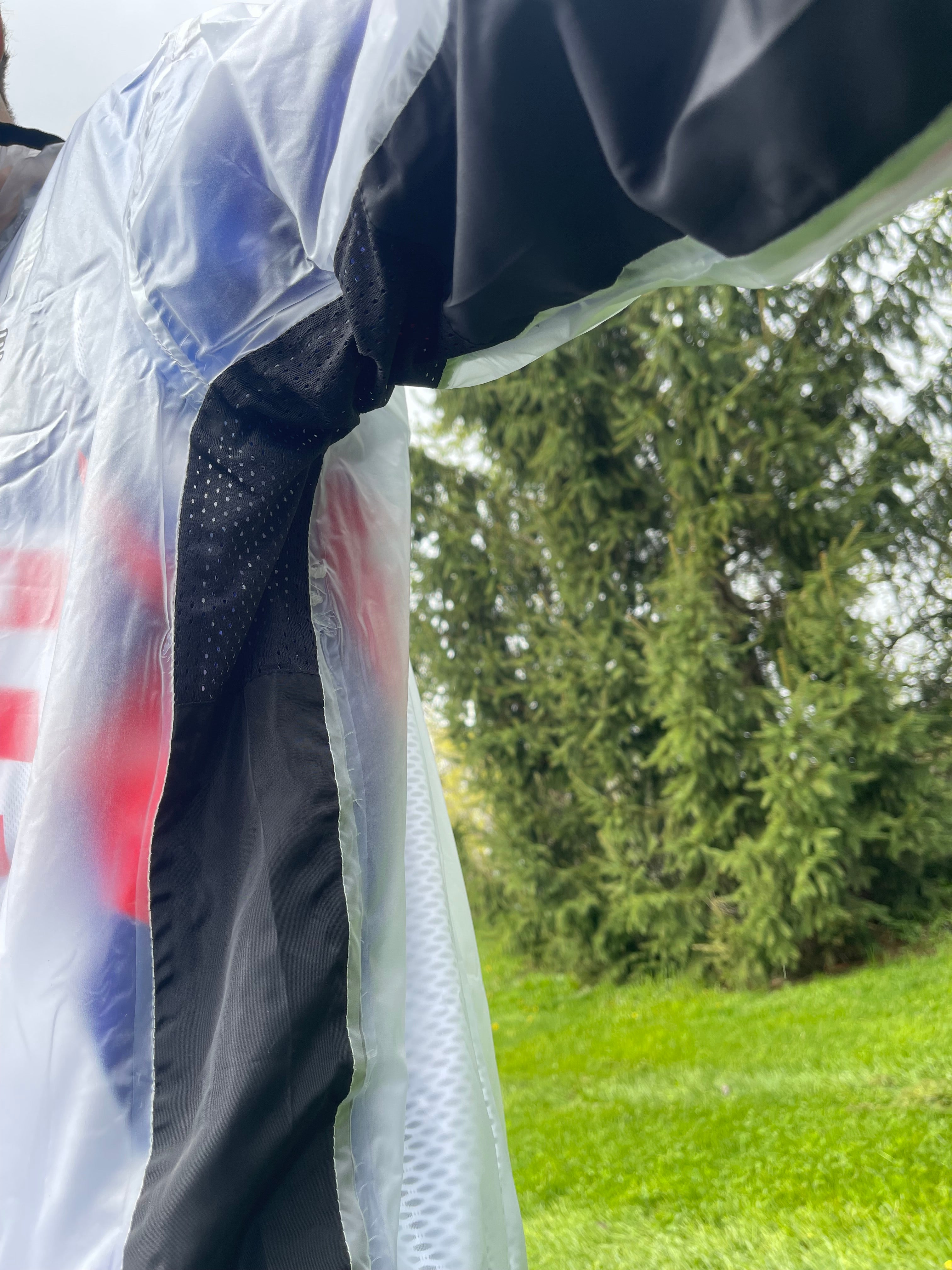 RAIN Race Jacket - CLEAR/BLACK - DefianceLifestyle