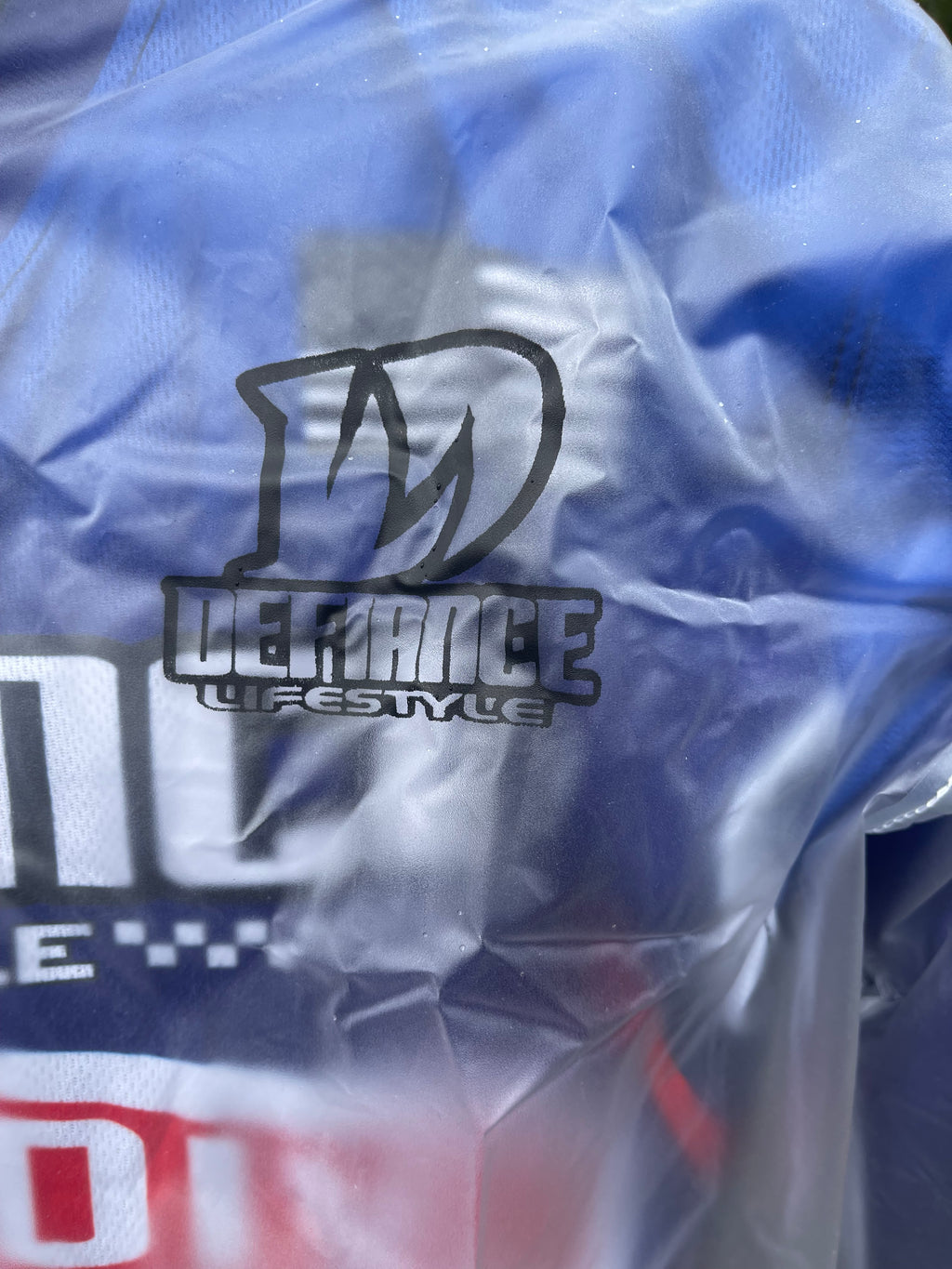 RAIN Race Jacket - CLEAR/BLACK - DefianceLifestyle