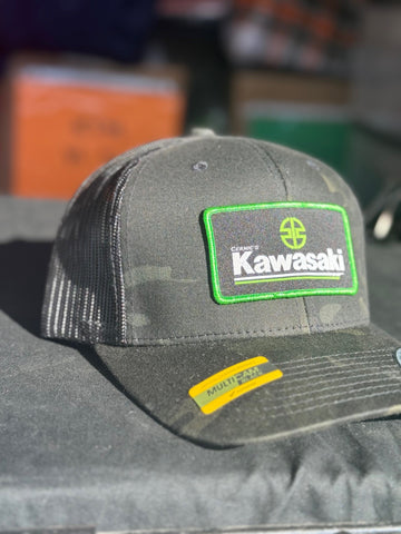 Kawaski Team Cernic Hat -BLACK CAMO Snapback