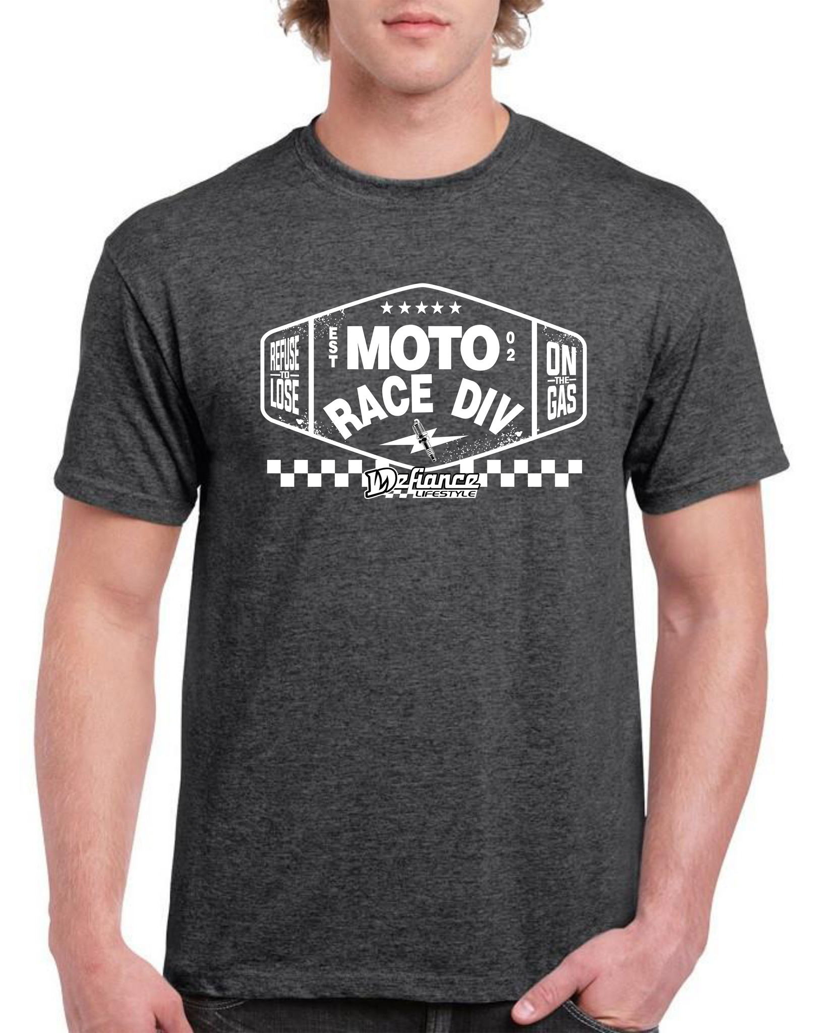 Race T-Shirt - On The GAS - defiance race div