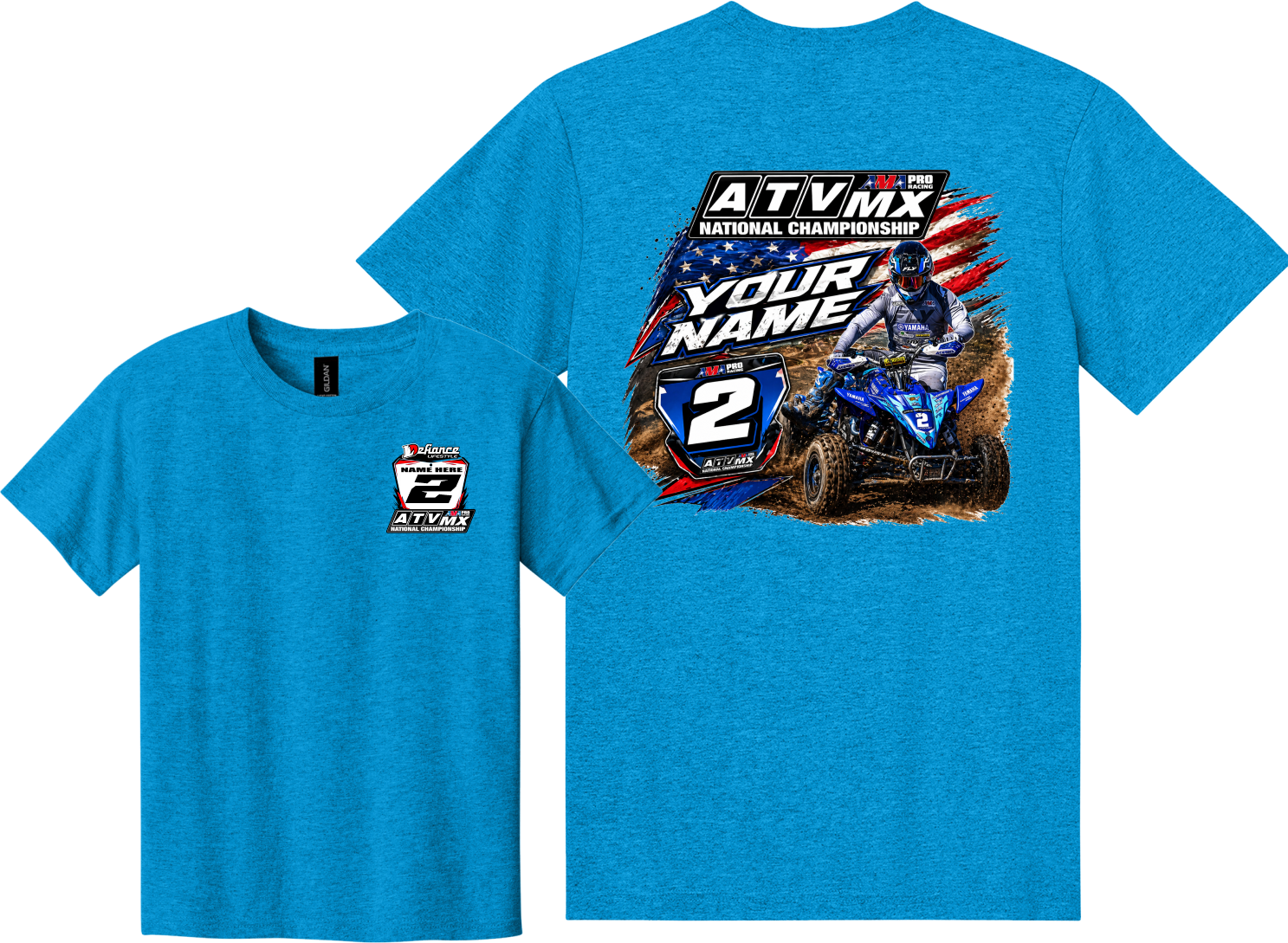 PROSTYLE ATV racer tee USA