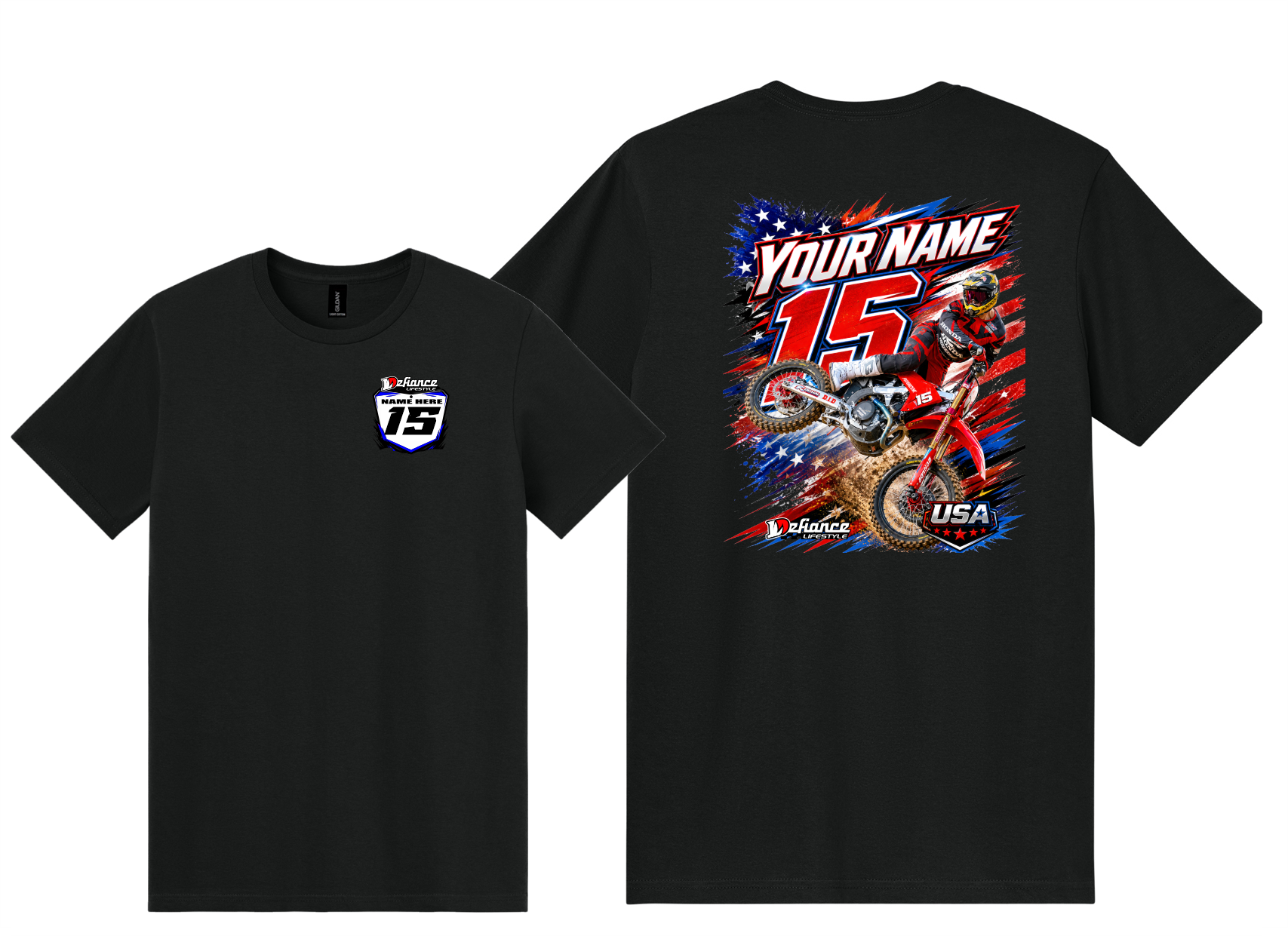 PROSTYLE RACER SUPPORT TSHIRT - USA