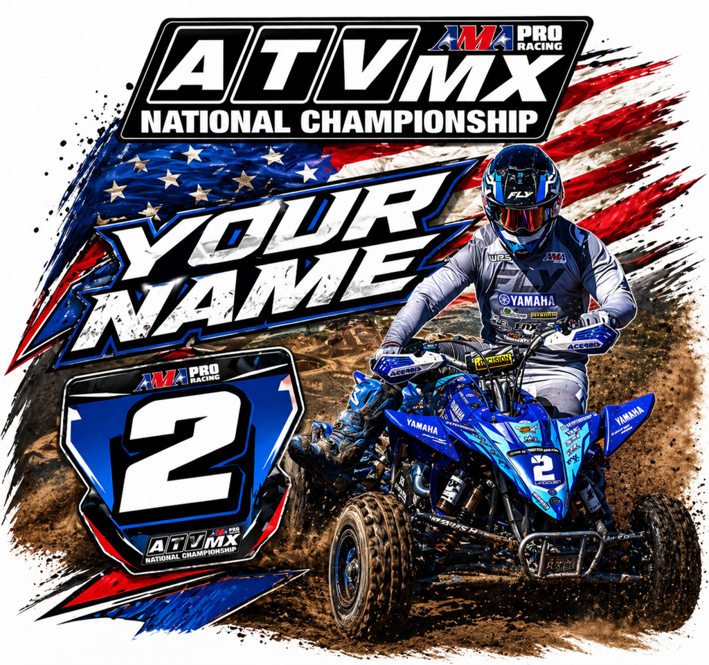 PROSTYLE ATV racer tee USA