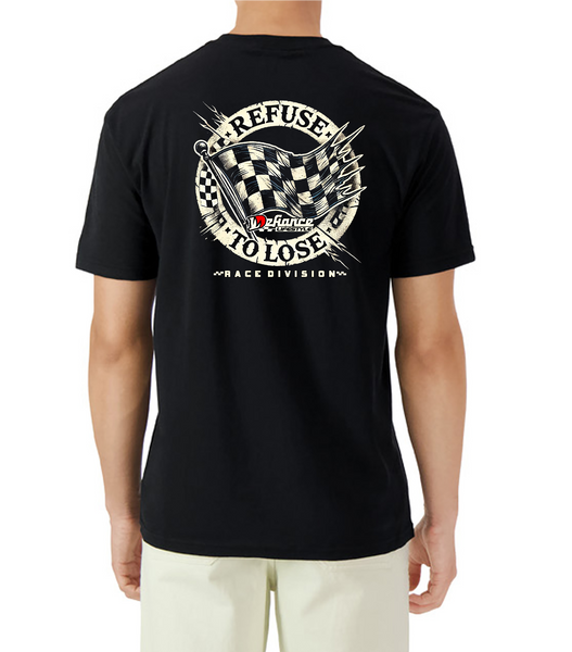 RACE Flag Lifestyle - Rebel black T-shirt