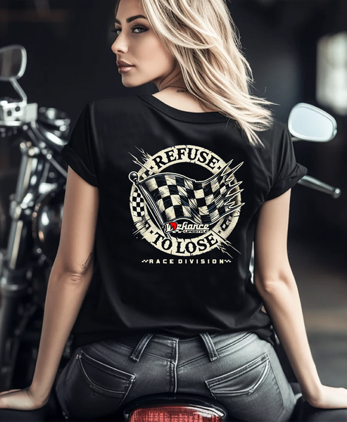 RACE Flag Lifestyle - Rebel black T-shirt