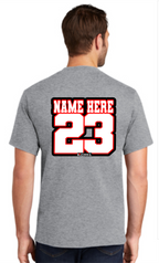 Racing T-shirt - FREE THE SOUL - grey T-shirt