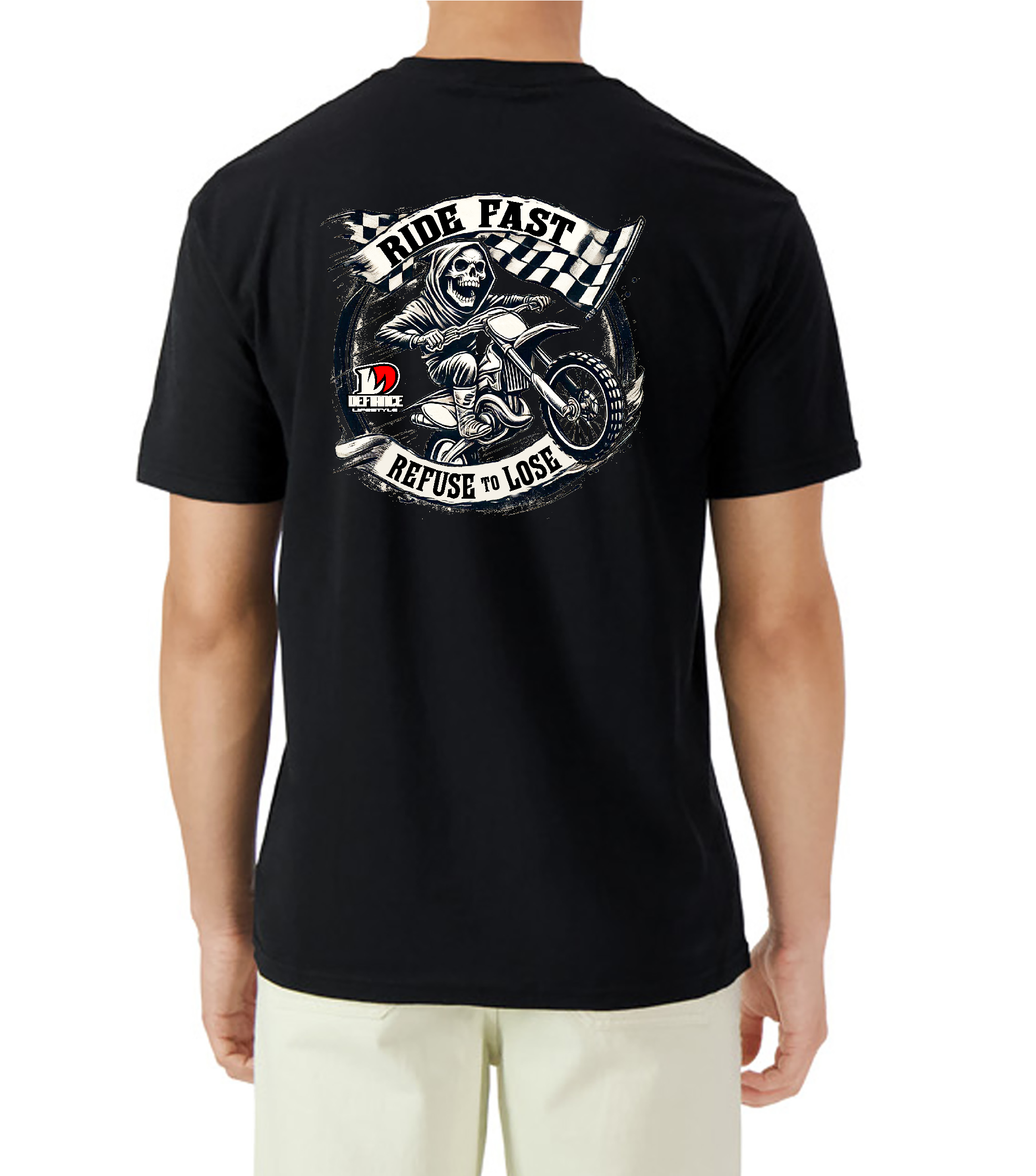Ride FAST Black RACE T-shirt