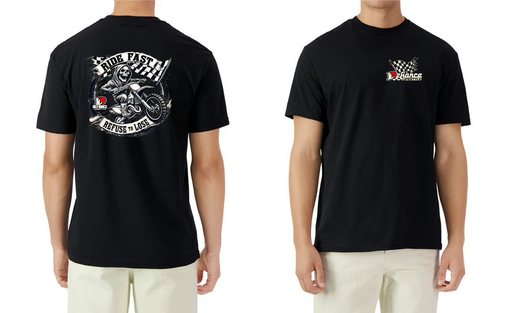Ride FAST Black RACE T-shirt