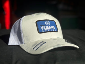 Yamaha Team Racing Cernic Hat - WHITE CAMO Snapback