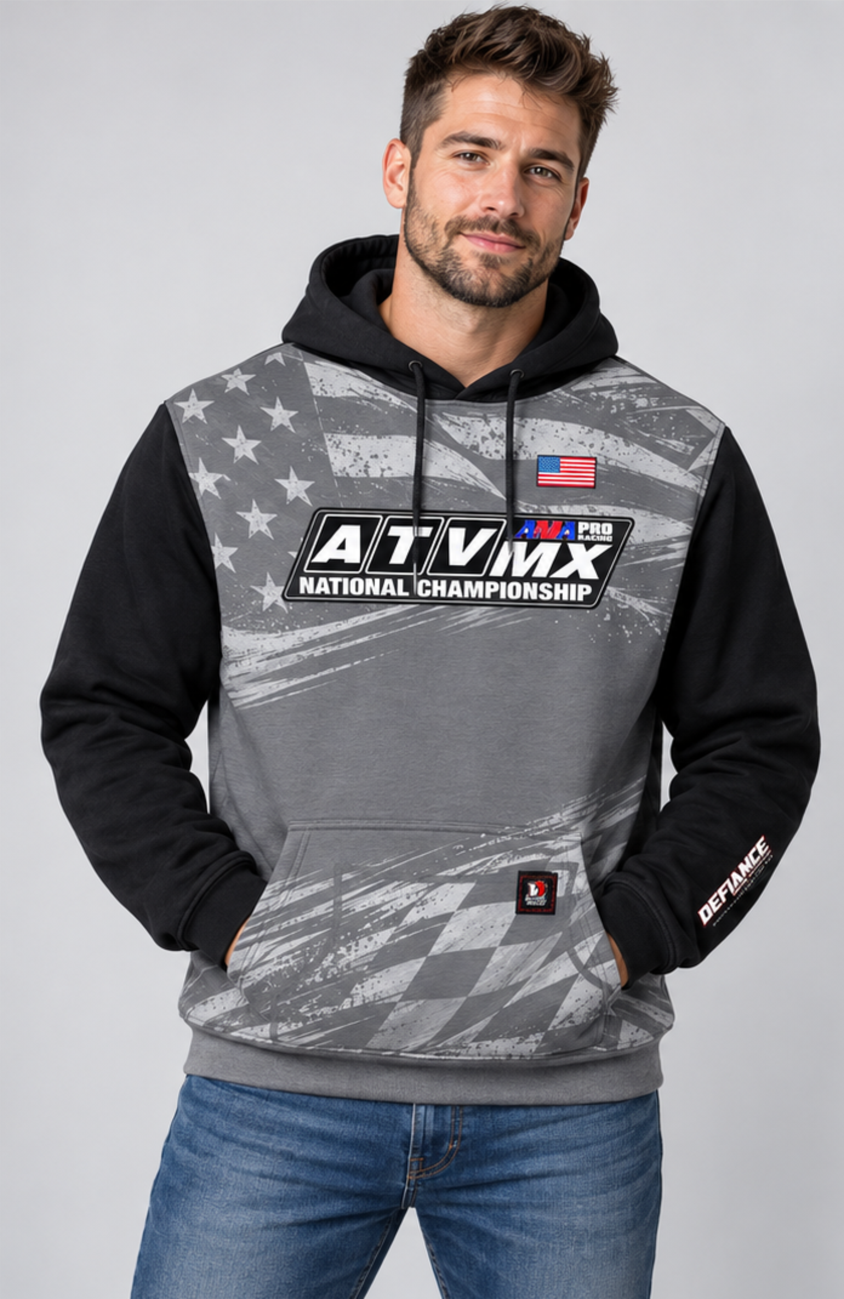 ATV MOTOCROSS HOODIE - YOUR NAME/NUMBER FREE