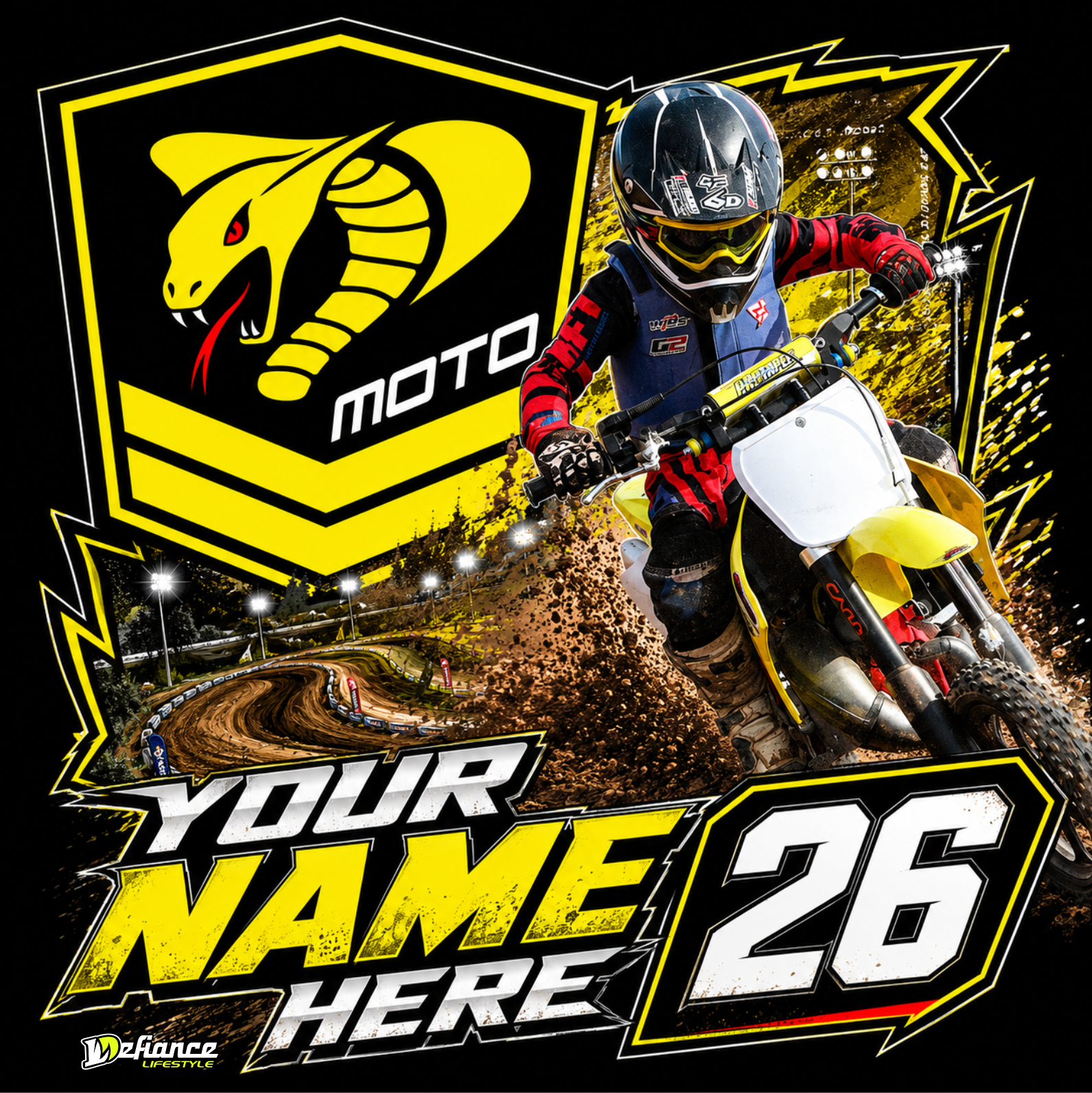 PROSTYLE Cobra MOTO Race FAN Tshirt