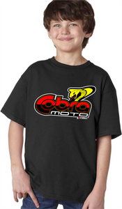 Cobra Moto Fan T-shirt - RACE T Shirt - Black TEE