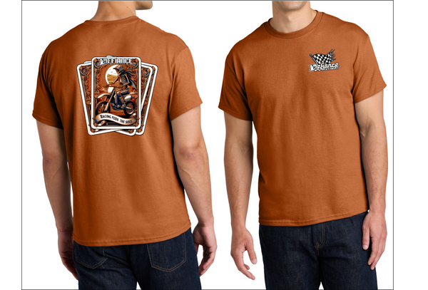 Racing Feeds the SOUL -texas orange T-shirt