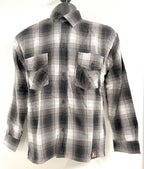 Personalized Race Flannel - THERMAL LINED GREY - DefianceLifestyle