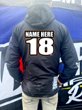 Personalized Track Race Jacket - 2024 spirit rising with race number - DefianceLifestyle