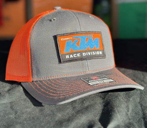 ktm Racing Cernic Hat -grey/orange Snapback