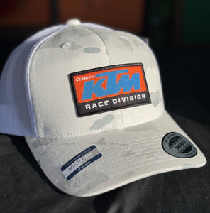 ktm Racing Cernic Hat -White Camo Snapback