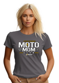 Moto Mom club - grey tshirt - DefianceLifestyle