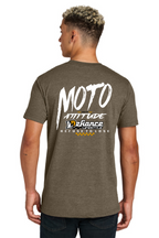 Moto fuels this Attitude - kaki T-shirt