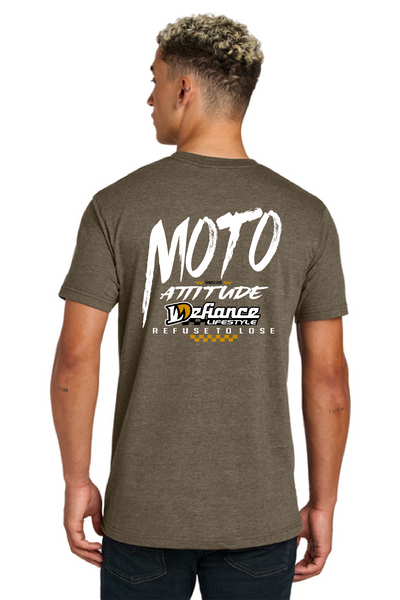 Moto fuels this Attitude - kaki T-shirt