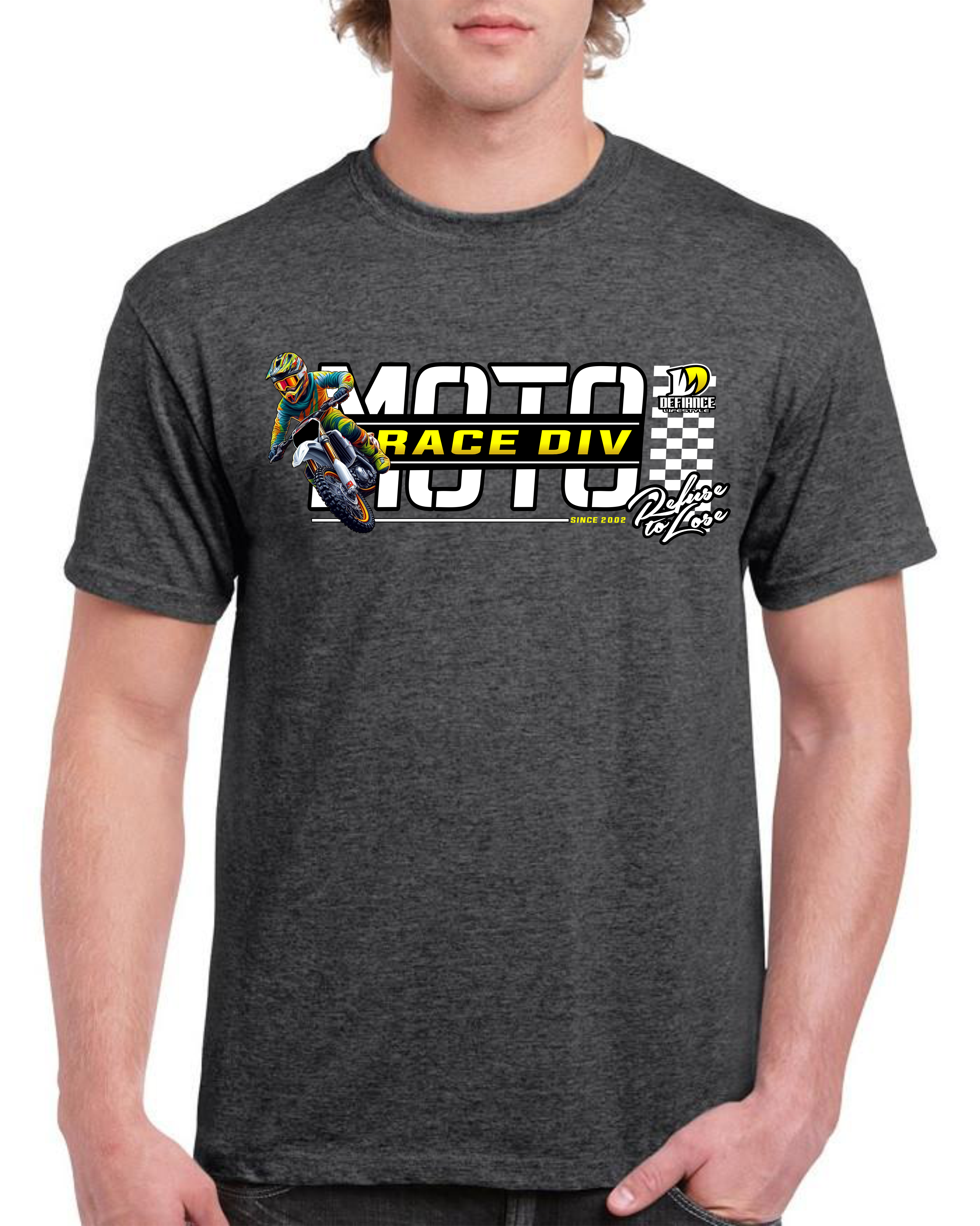 Race T-Shirt - Strike Thru - defiance race div
