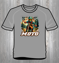 Personalized Race T-Shirt - charging forward- Attack Collection