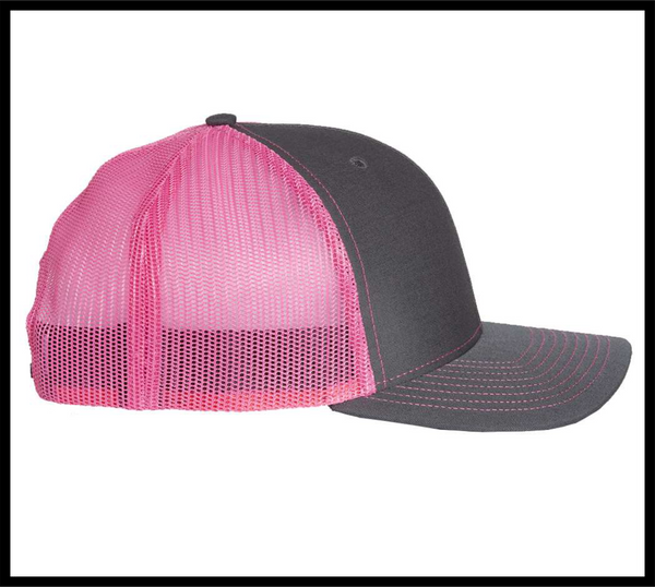 Hat with Racing Plate - pink