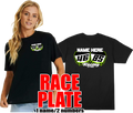 Race T-shirt Plate Special - 1 name/2numbers