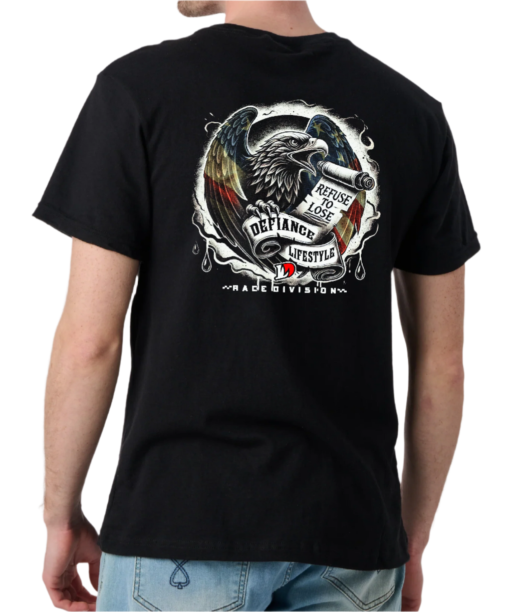 screaming spirit USA black Race Tee