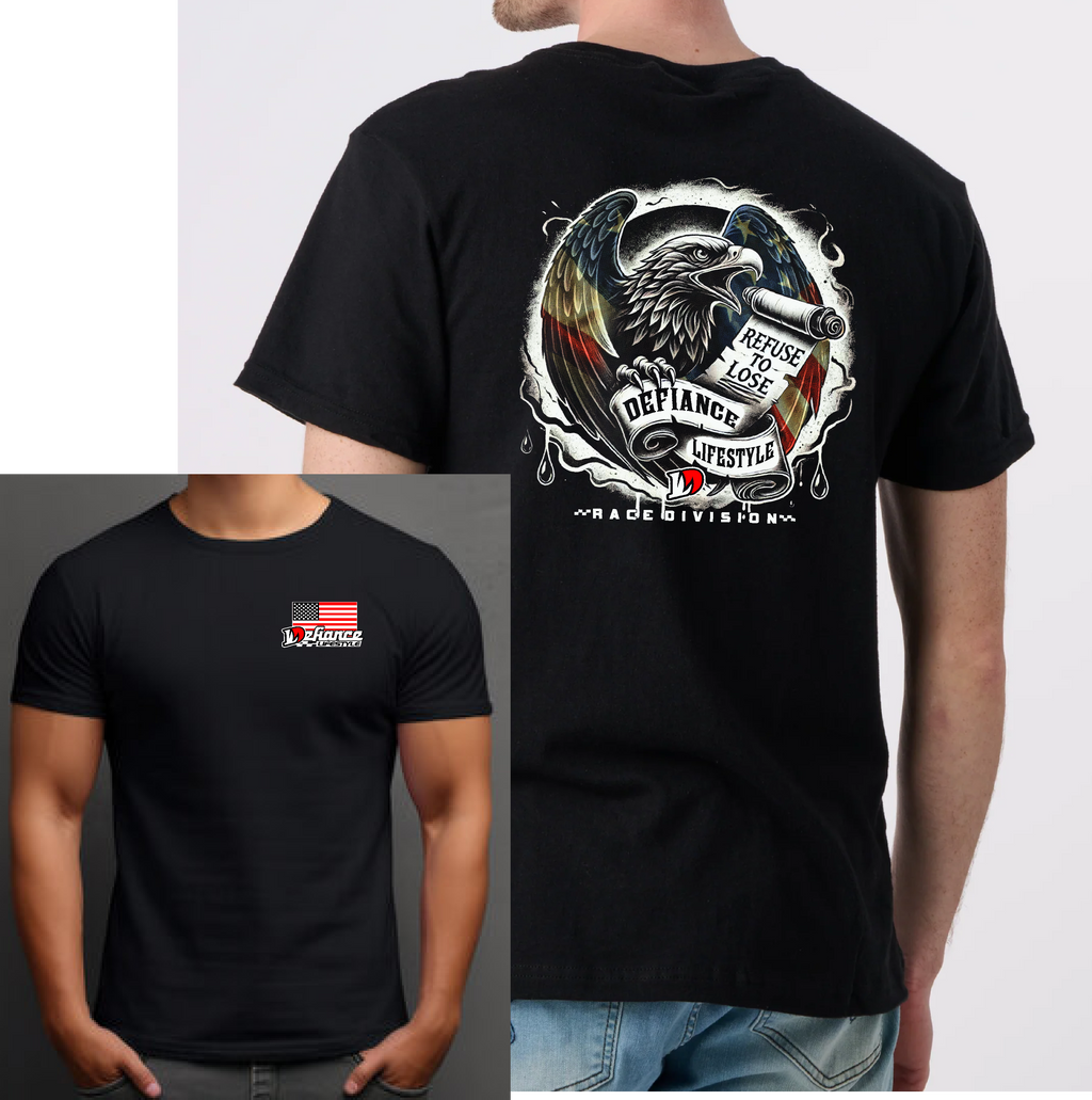 screaming spirit USA black Race Tee