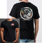 screaming spirit USA black Race Tee