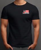 screaming spirit USA black Race Tee