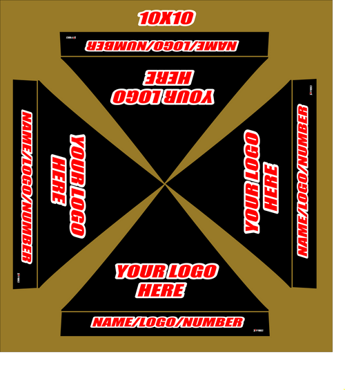 10X10 Tent - Defiance Lifestyle, Race Apparel - Casual to Custom