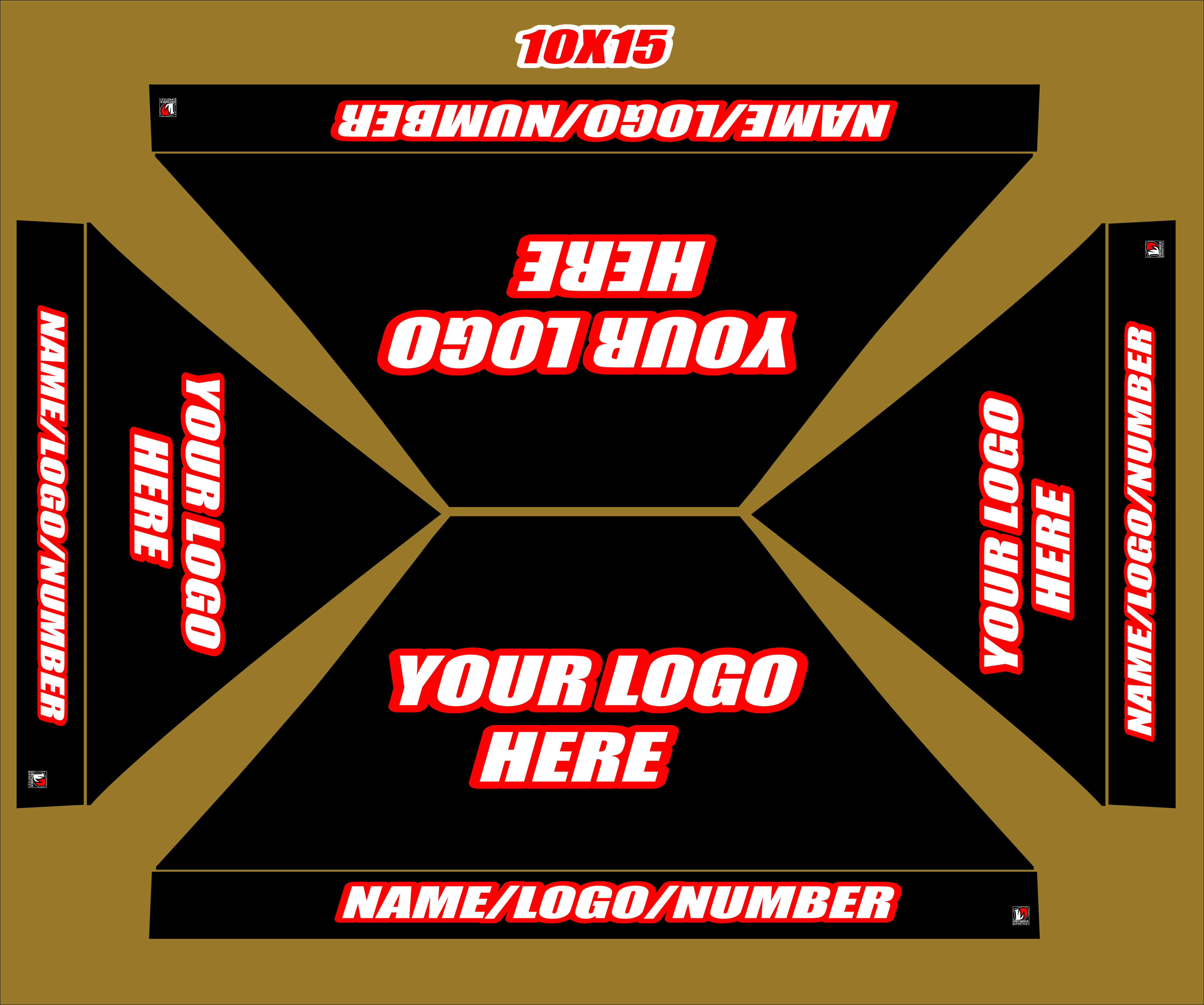 10X15 Tent - Defiance Lifestyle, Race Apparel - Casual to Custom