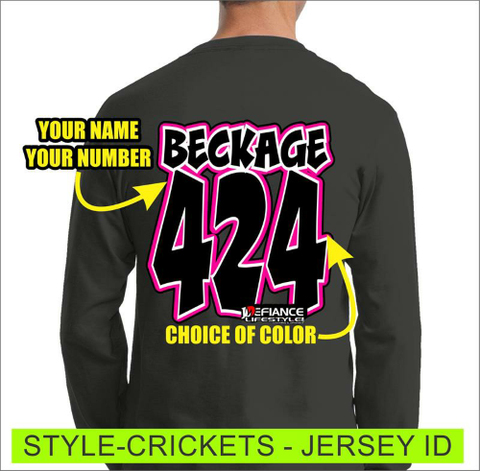 Comical - Jersey Lettering - Defiance Lifestyle, Race Apparel - Casual to Custom