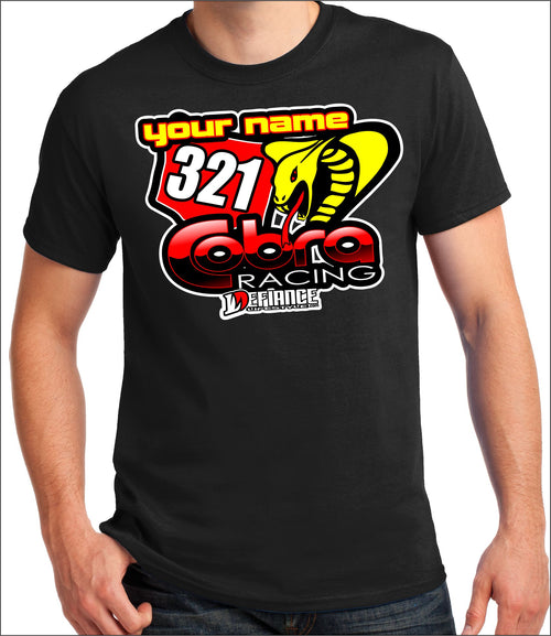 Cobra National Support Custom T-Shirt - Defiance Lifestyle, Race Apparel - Casual to Custom