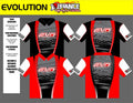 Evolution Polo Semi Custom - Defiance Lifestyle, Race Apparel - Casual to Custom