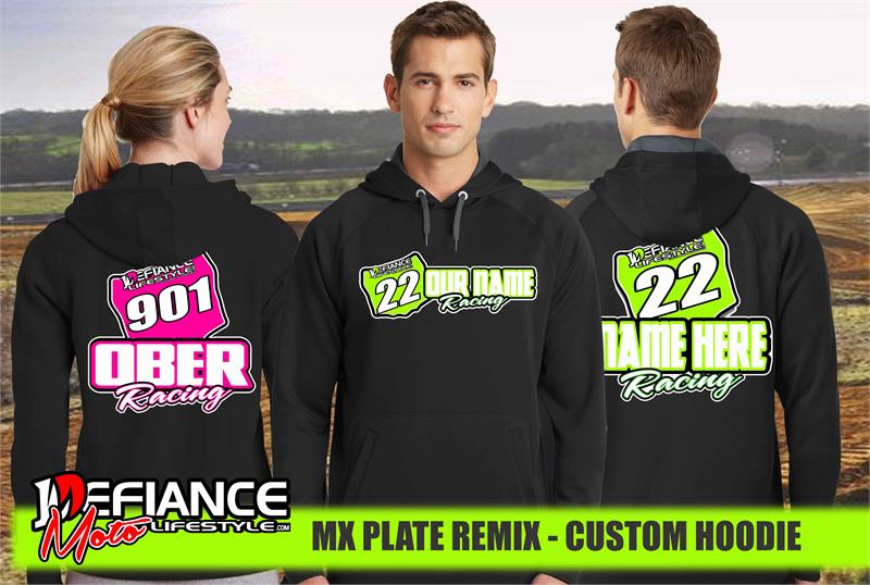 Custom sweatshirt - Plate remix - Defiance Lifestyle, Race Apparel - Casual to Custom