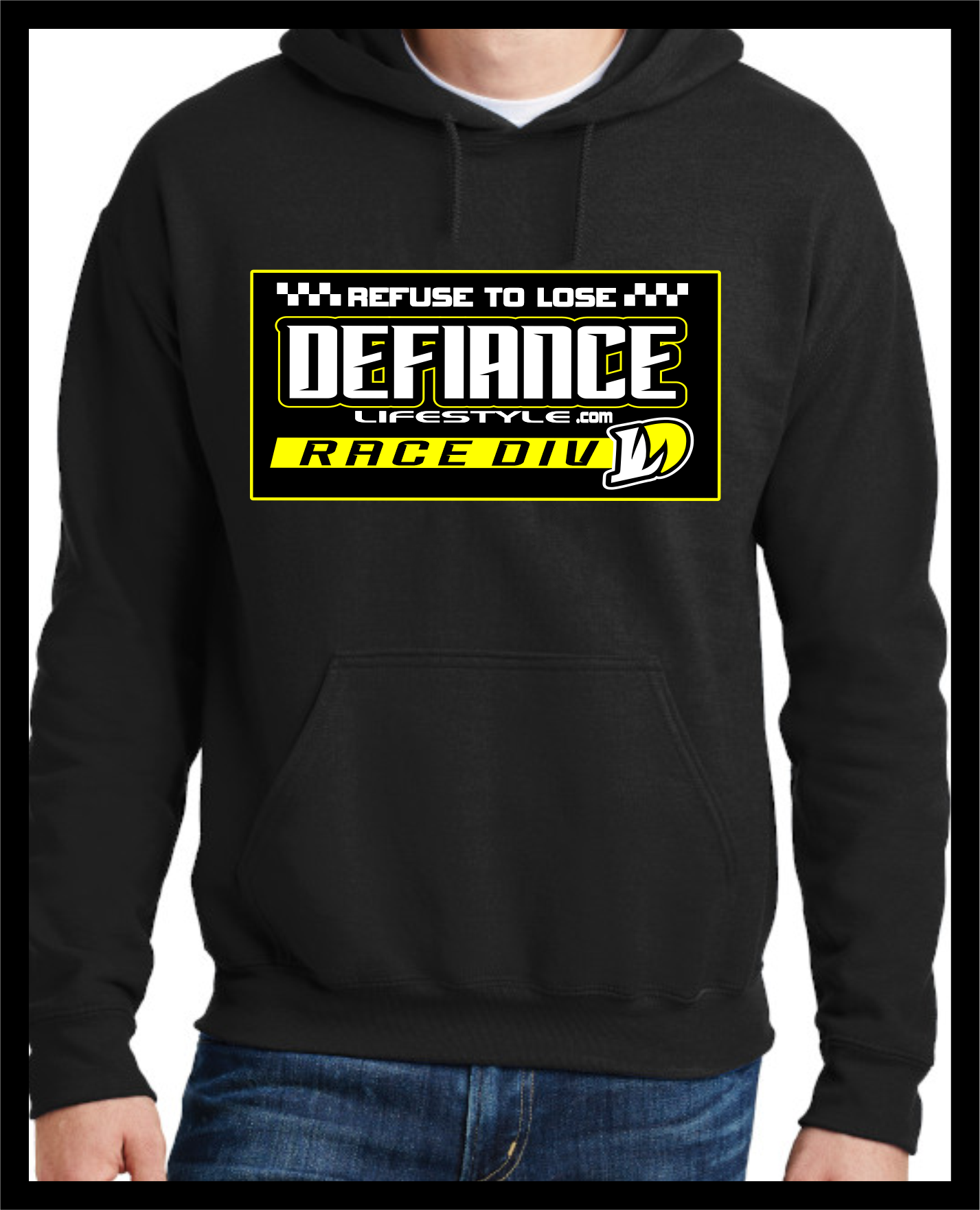 2022 Defiance Race Div - Neon Yellow