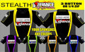 Stealth Polo Semi Custom - Defiance Lifestyle, Race Apparel - Casual to Custom