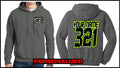 Custom Demond Sweatshirt - Charcoal - Defiance Lifestyle, Race Apparel - Casual to Custom